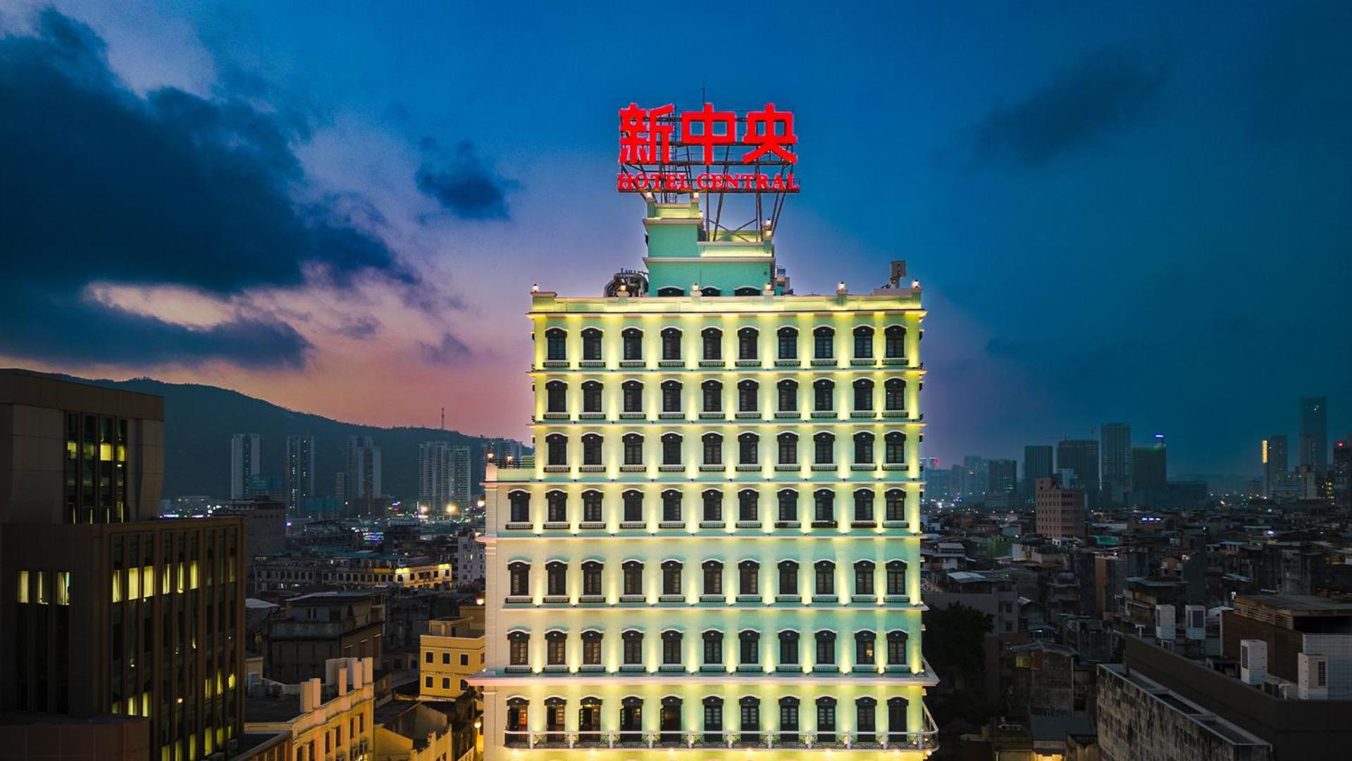 Hotel Central Macau Exteriör bild