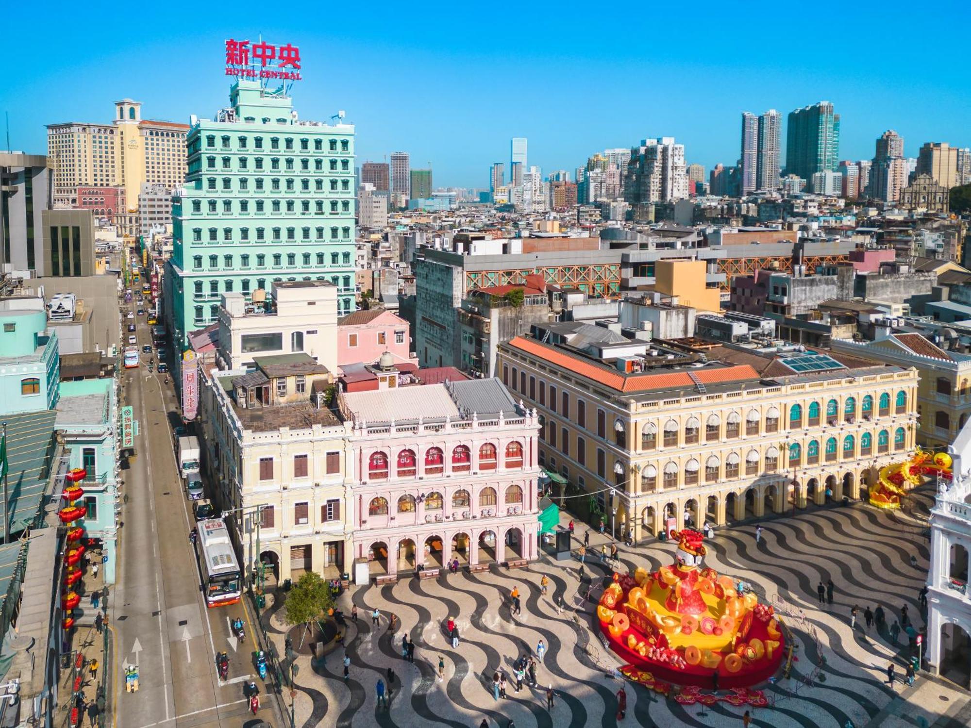 Hotel Central Macau Exteriör bild